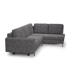 Nowoczesny narożnik DIVA z funkcją spania i pojemnikiem na pościel