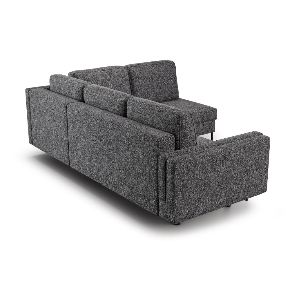 Nowoczesny narożnik DIVA z funkcją spania i pojemnikiem na pościel