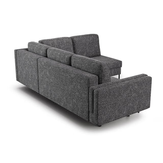 Nowoczesny narożnik DIVA z funkcją spania i pojemnikiem na pościel