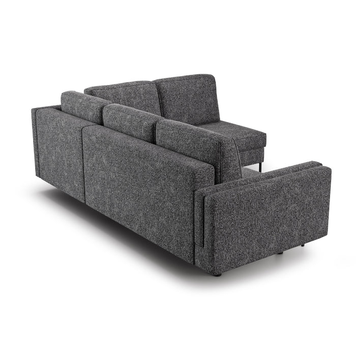 Nowoczesny narożnik DIVA z funkcją spania i pojemnikiem na pościel