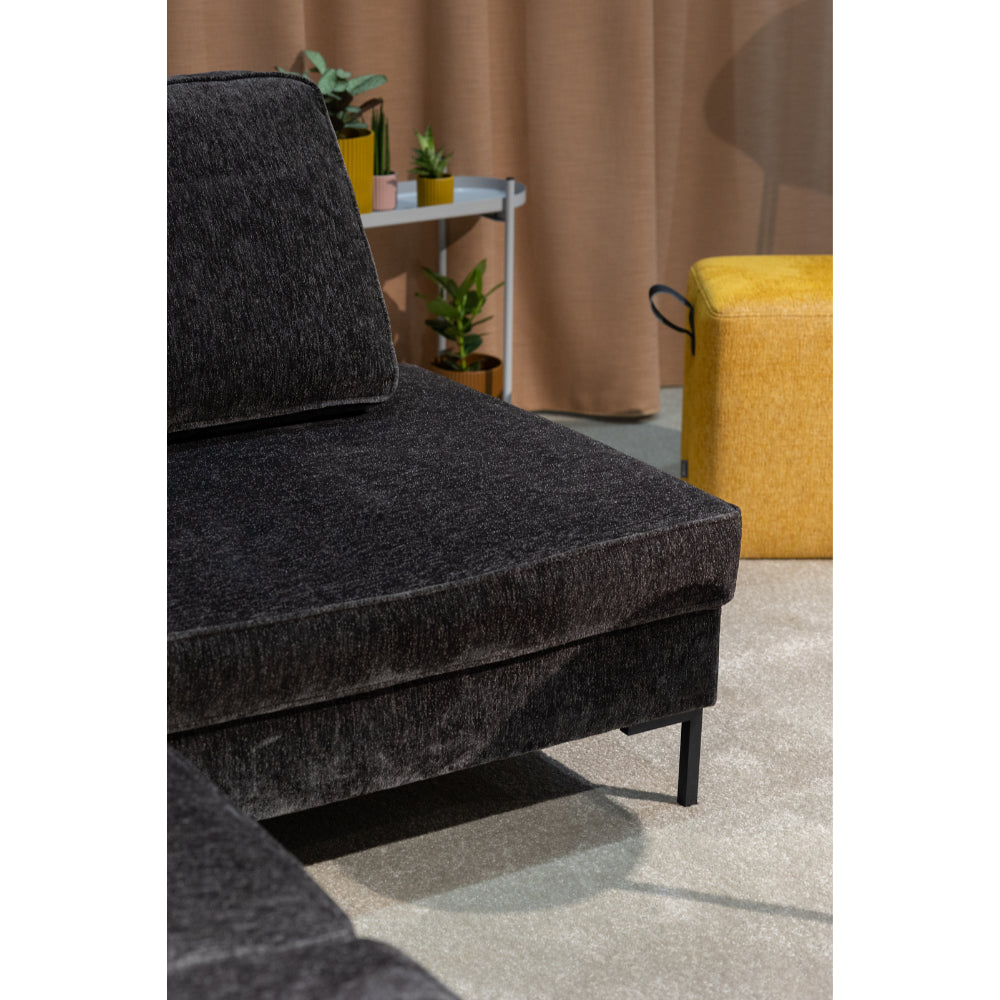 Nowoczesny narożnik DIVA z funkcją spania i pojemnikiem na pościel