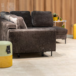 Nowoczesny narożnik DIVA z funkcją spania i pojemnikiem na pościel