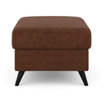 Pufa COMFY ze skrzynką po siedziskiem na metalowych nóżkach