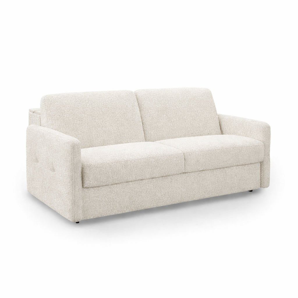 EMA 2.5-Seater Sofa Bed with Italian Mechanism, 140 cm Mattress and Storage