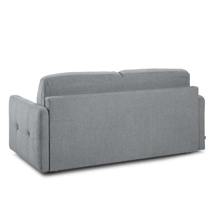 Sofa EMA 2 osobowa z funkcją spania codziennego stelaż włoski z materacem 120 cm