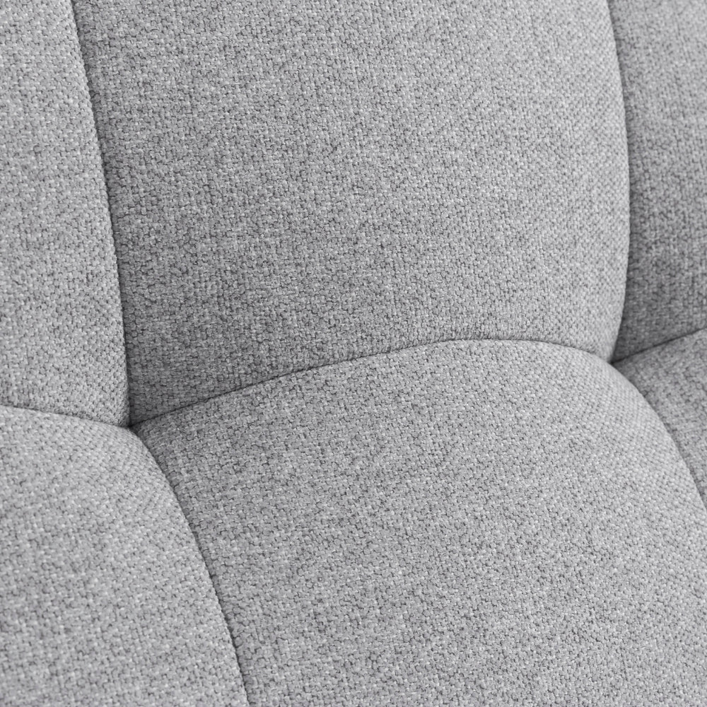 Sofa LAHTI uszak 3 osobowa pikowana na drewnianych nóżkach