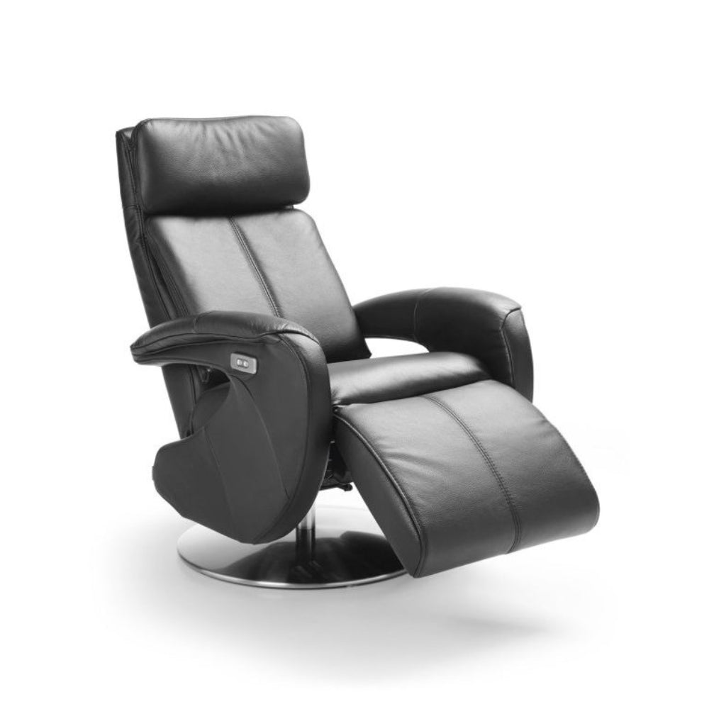 Nowoczesny fotel FRIDA z funkcją relaksu rozkładany elektrycznie dwa silniki