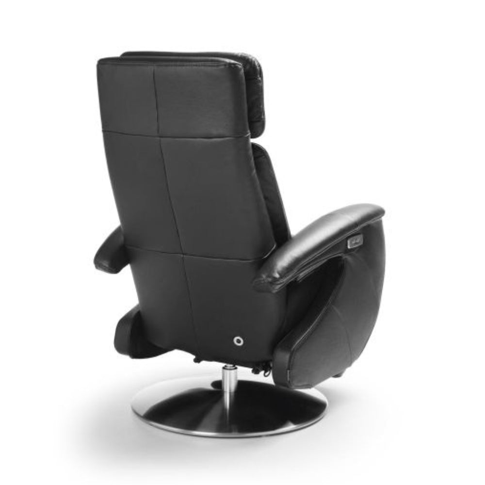 Nowoczesny fotel FRIDA z funkcją relaksu rozkładany elektrycznie dwa silniki