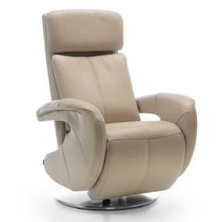 Nowoczesny fotel FRIDA z funkcją relaksu manualny