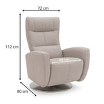 Fotel INARI z funkcją relaksu manualny