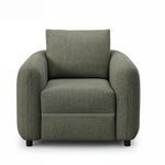 Fotel LUSH wypoczynkowy obły z podłokietnikami