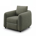 Fotel LUSH wypoczynkowy obły z podłokietnikami