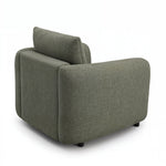 Fotel LUSH wypoczynkowy obły z podłokietnikami