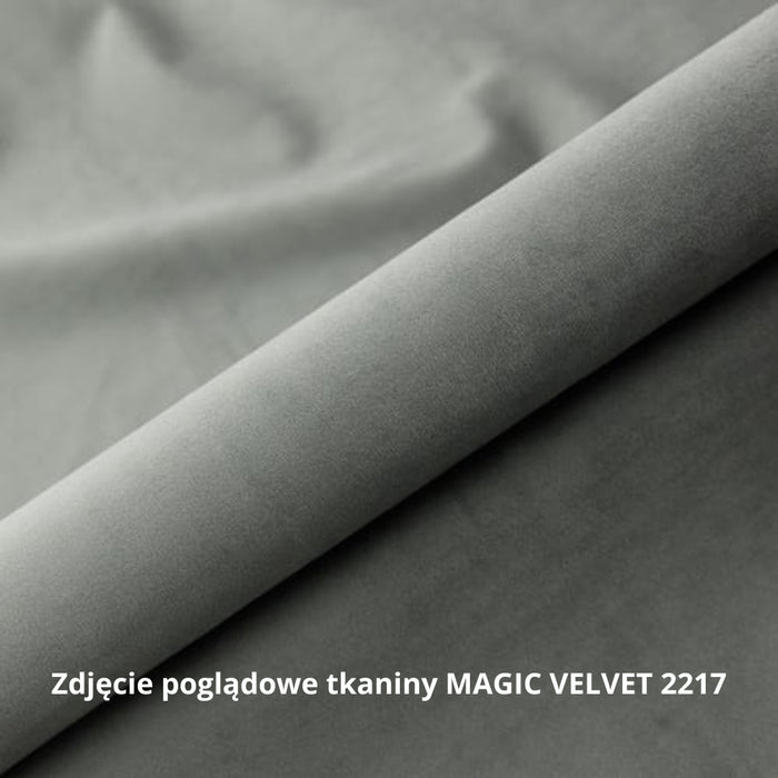 Narożnik EMA z funkcją spania codziennego stelaż włoski PRO z materacem 160cm i pojemnikiem na pościel