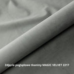 EMA corner sofa with daily sleeping function, Italian STANDARD frame with a 160 cm mattress and a bedding container