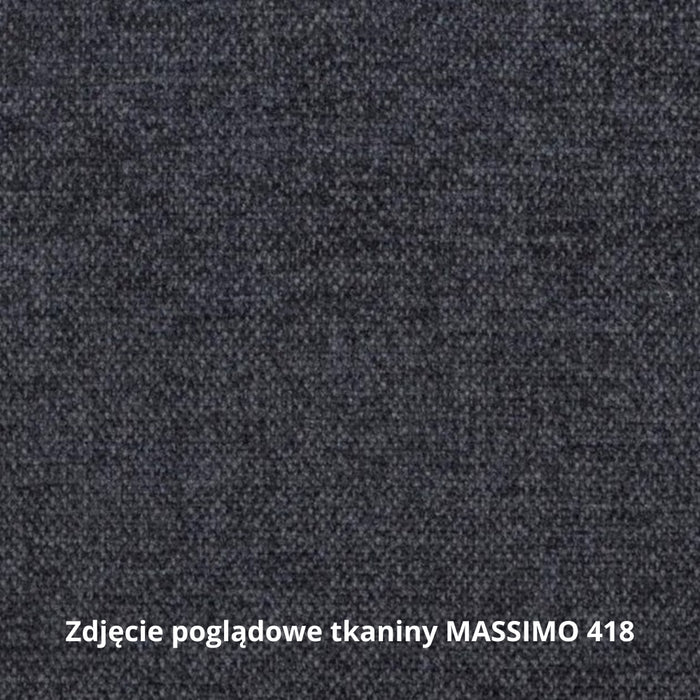 NORDI 3-seater sofa, quilted, on wooden legs