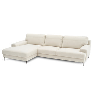 Nowoczesny narożnik MONDAY na metalowych nóżkach