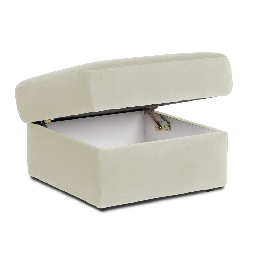 Podnóżek FLOSSY z skrzynką pod siedziskiem