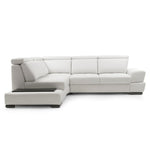 Narożnik CAPRI z otomaną i funkcją spania oraz ruchomymi zagłówkami