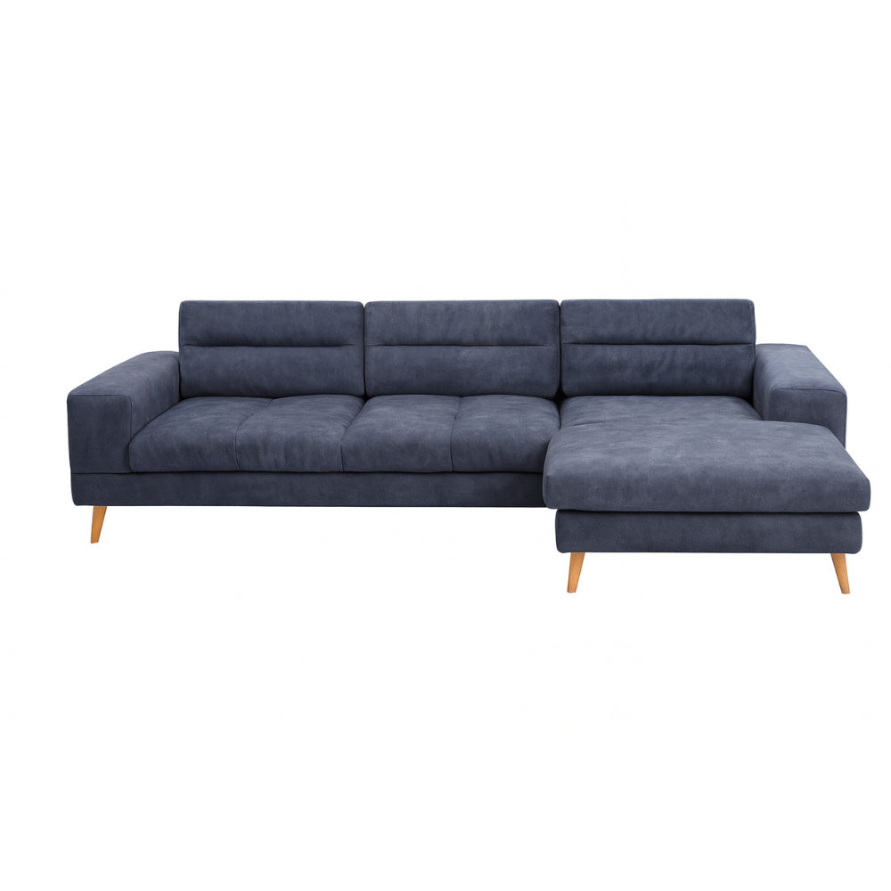 Nowoczesny narożnik NEW YORK na drewnianych nóżkach