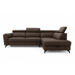 Narożnik PIANO z funkcją spania oraz pojemnikiem i regulowanymi zagłówkami