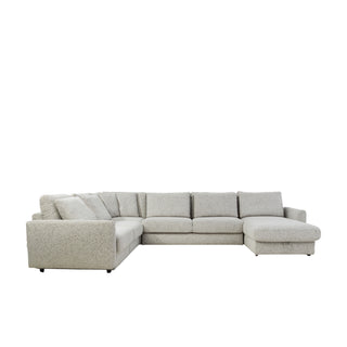 Narożnik DULCE z funkcją spania U-kształtny z dwoma pojemnikami