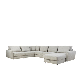 Narożnik DULCE z funkcją spania U-kształtny z dwoma pojemnikami