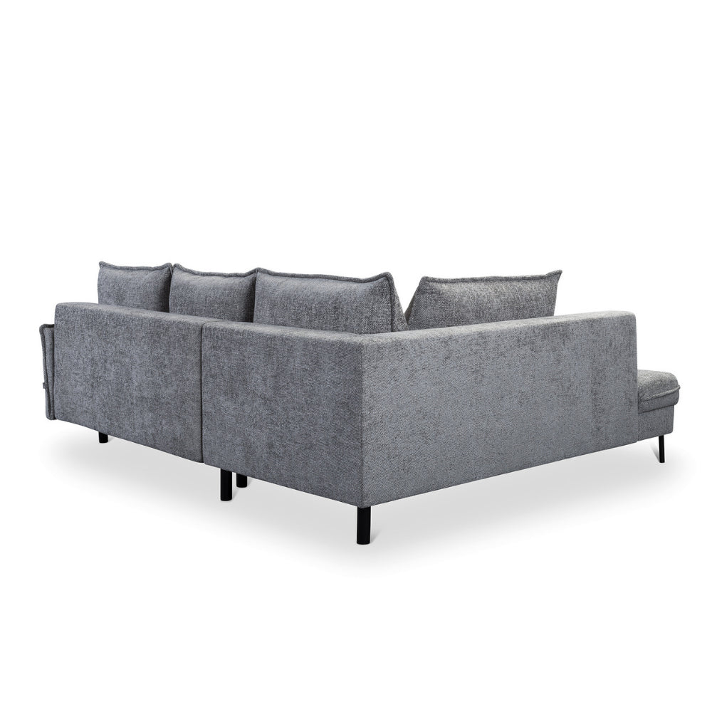 Narożnik BJORK rozkładany z pojemnikiem na metalowych nóżkach