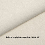 Narożnik EMA z funkcją spania codziennego stelaż włoski PRO z materacem 160cm i pojemnikiem na pościel