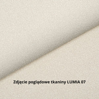 Narożnik EMA z funkcją spania codziennego stelaż włoski PRO z materacem 160cm i pojemnikiem na pościel