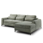 Narożnik DREAM z funkcją spania, pojemnikiem i ruchomymi zagłówkami