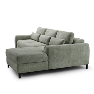 Narożnik DREAM z funkcją spania, pojemnikiem i ruchomymi zagłówkami