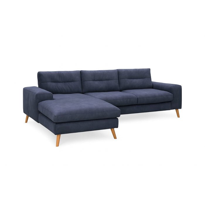 Nowoczesny narożnik NEW YORK na drewnianych nóżkach