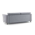 Sofa NOLA 3 osobowa z funkcją spania codziennego stelaż włoski z materacem 160 cm