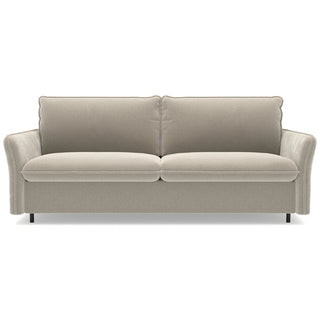 Sofa NUNO 3 osobowa z funkcją spania codziennego stelaż włoski z materacem 160 cm i pojemnikiem