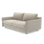 Sofa NUNO 3 osobowa z funkcją spania codziennego stelaż włoski z materacem 160 cm i pojemnikiem