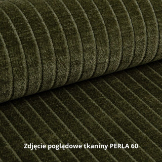 Narożnik LUSH obły z funkcją spania i pojemnikiem na pościel duży