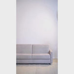 Narożnik EMA z funkcją spania codziennego stelaż włoski z materacem 140 cm i pojemnikiem na pościel