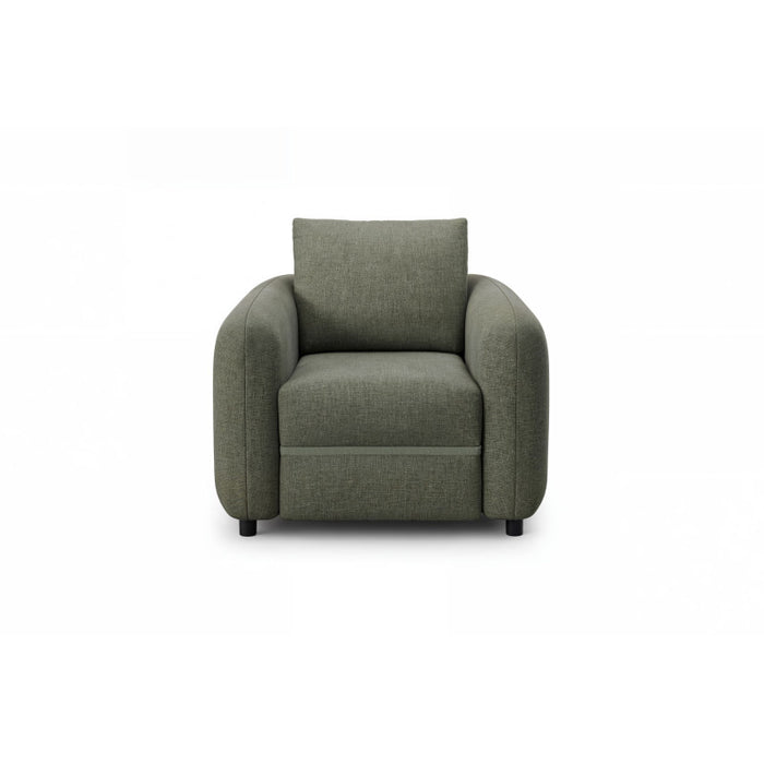 LUSH round lounge armchair with armrests