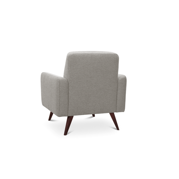 SAMSO armchair, modern, on wooden legs