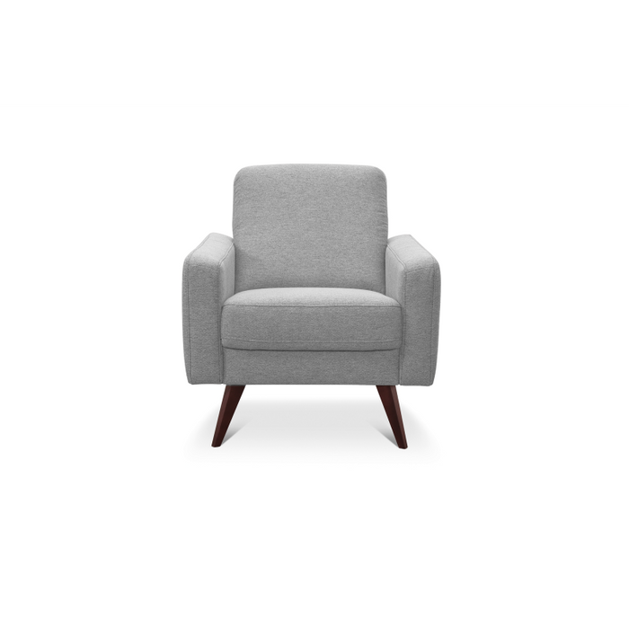 SAMSO armchair, modern, on wooden legs