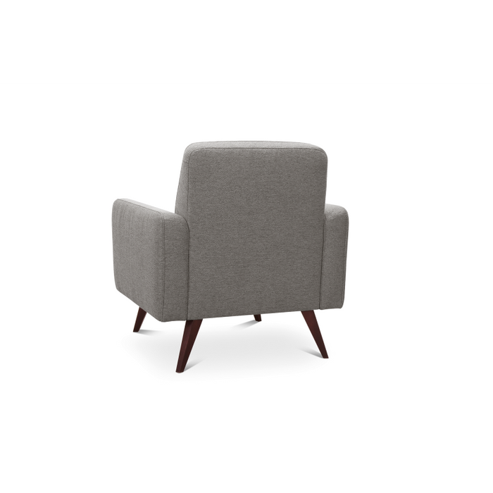 SAMSO armchair, modern, on wooden legs