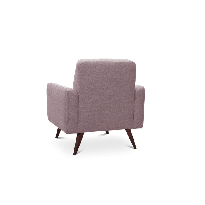 SAMSO armchair, modern, on wooden legs