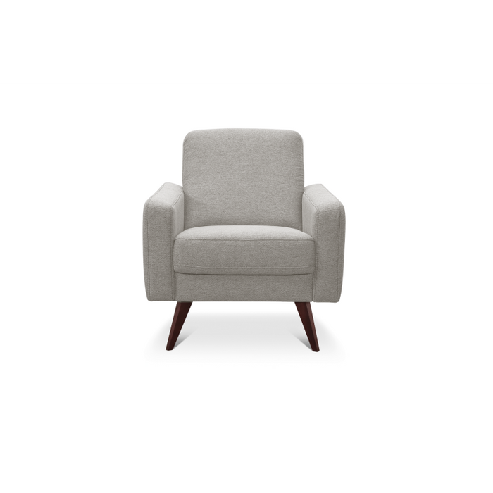 SAMSO armchair, modern, on wooden legs