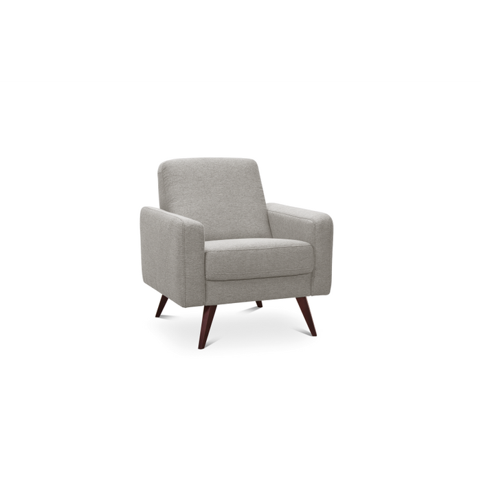 SAMSO armchair, modern, on wooden legs