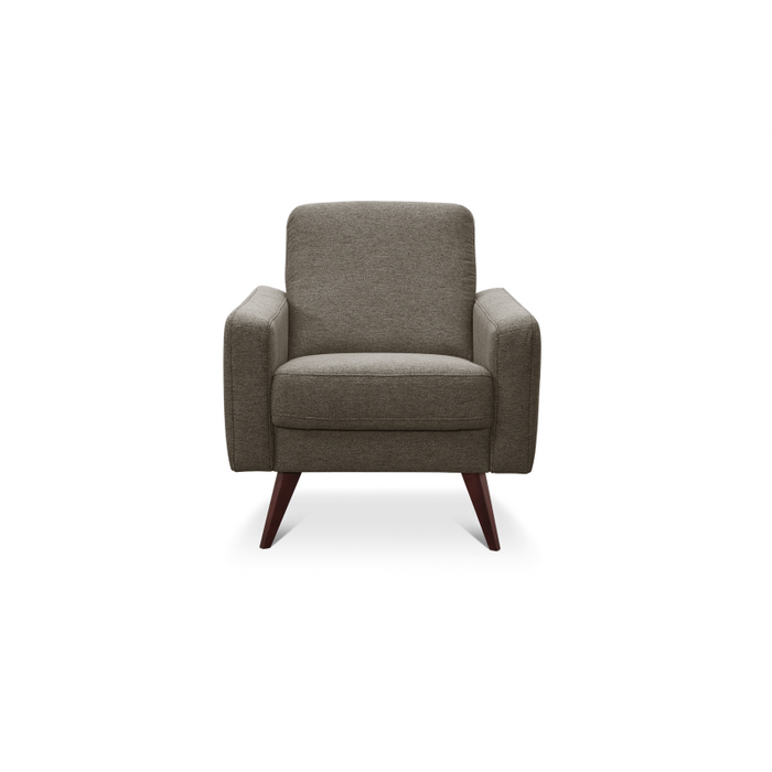 SAMSO armchair, modern, on wooden legs