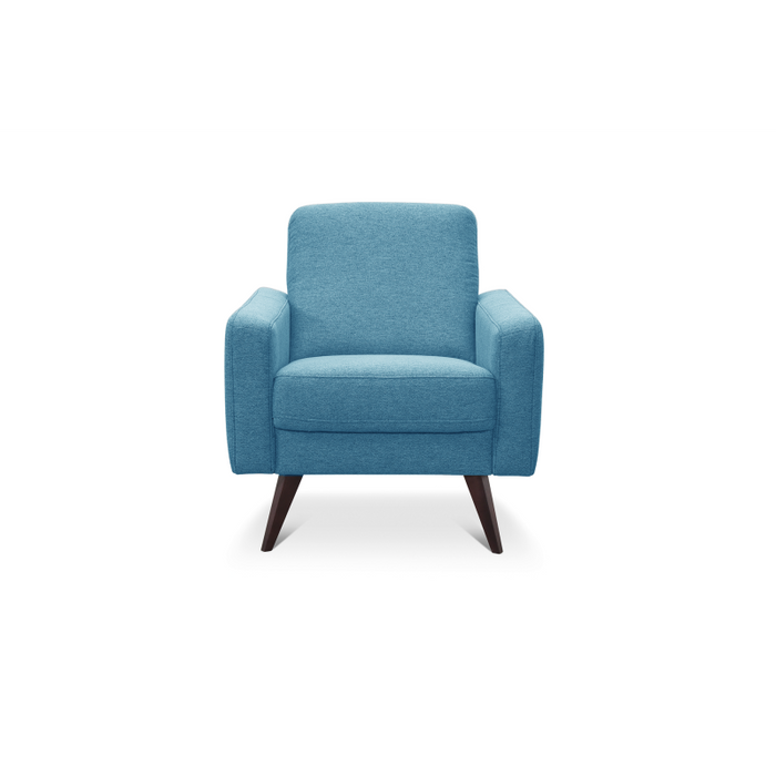 SAMSO armchair, modern, on wooden legs