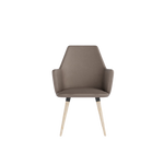 COSMO upholstered chair on wooden legs