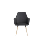 COSMO upholstered chair on wooden legs