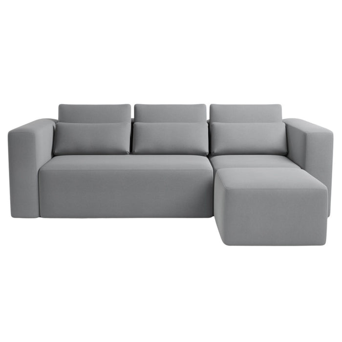 FLEXI corner sofa with DL sleeping function and bedding container